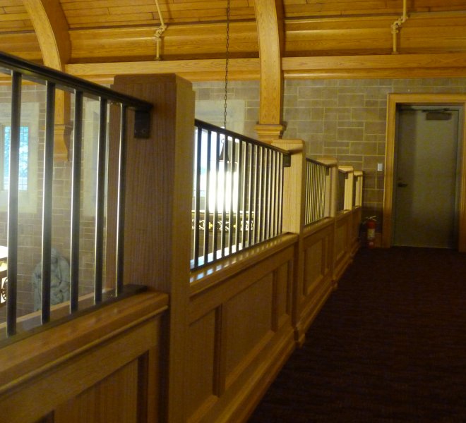 Fairfield University Bronze Rails (2)
