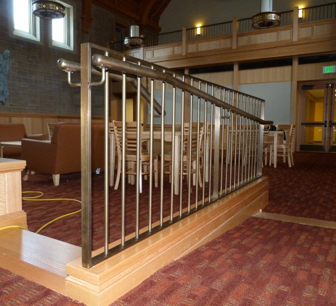Fairfield University Bronze Rails (3)